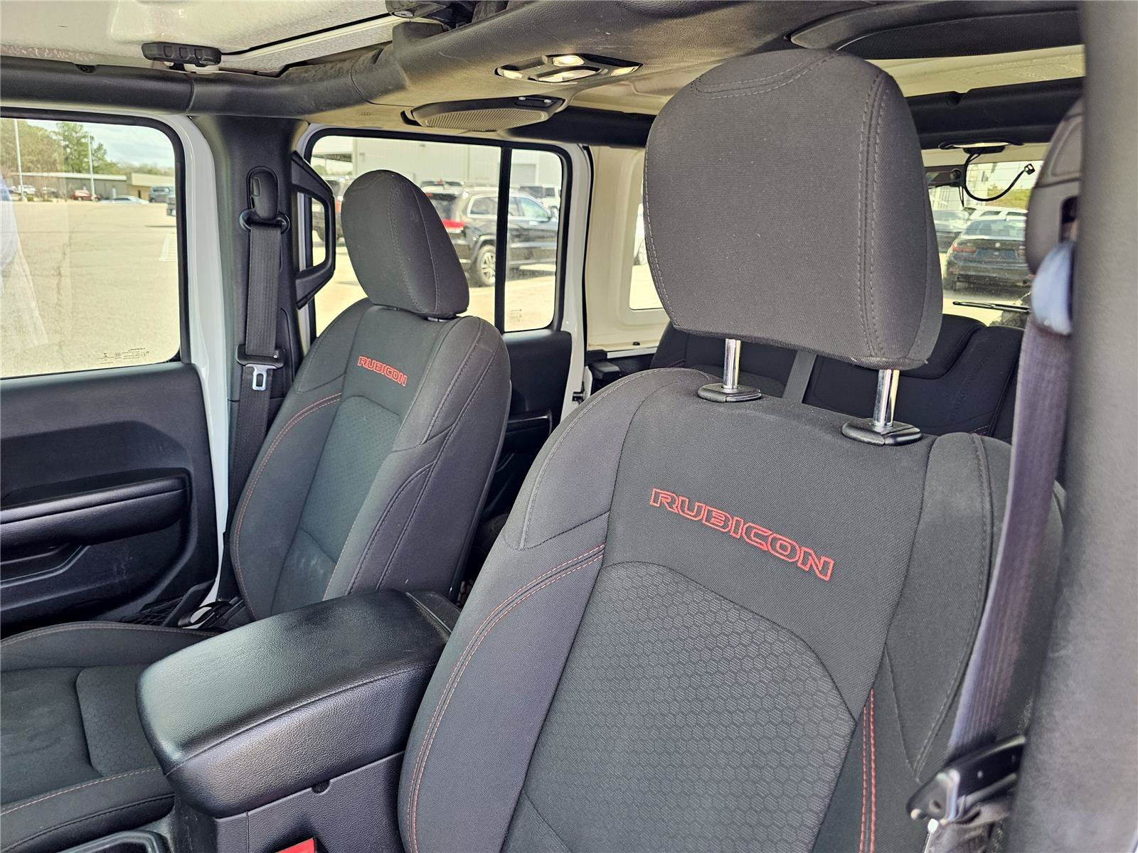 Used 2020 Bright White Clearcoat Jeep Rubicon image 19