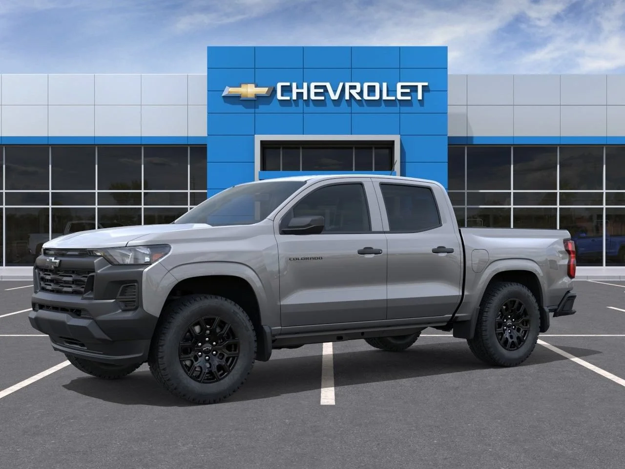 New 2026 Sterling Gray Metallic Chevrolet WT image 6
