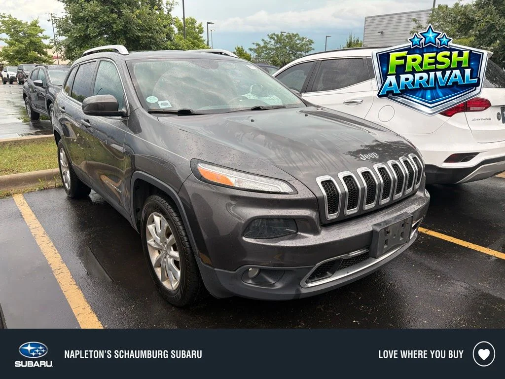 Used 2016 Gray Jeep Limited image 1