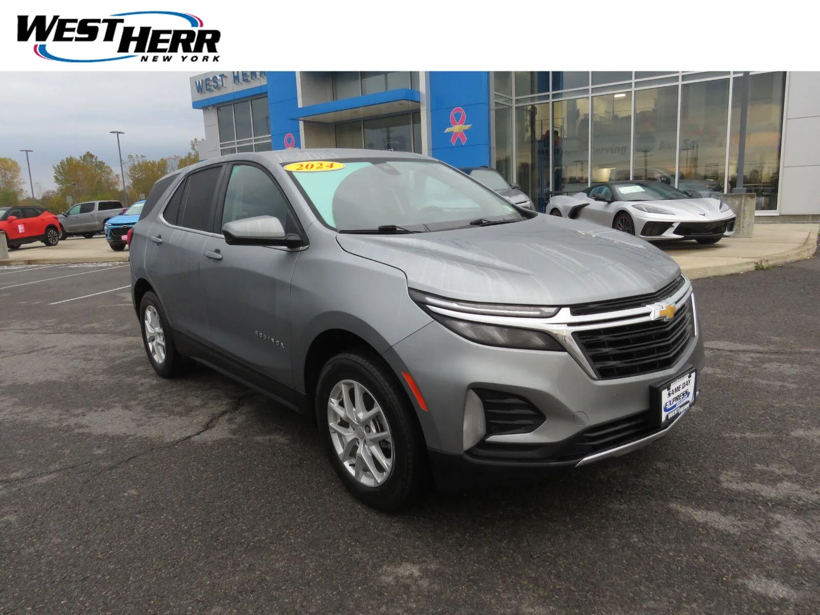 Used 2024 Sterling Gray Metallic Chevrolet LT image 1