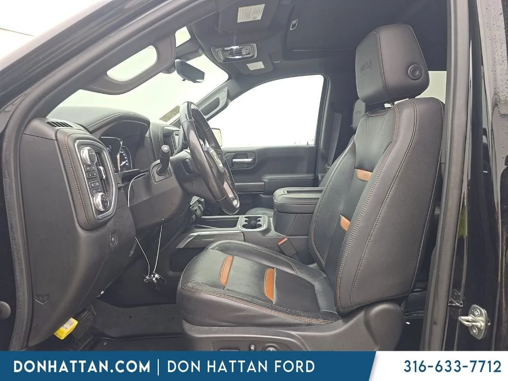 Used 2021 Black GMC AT4 image 2