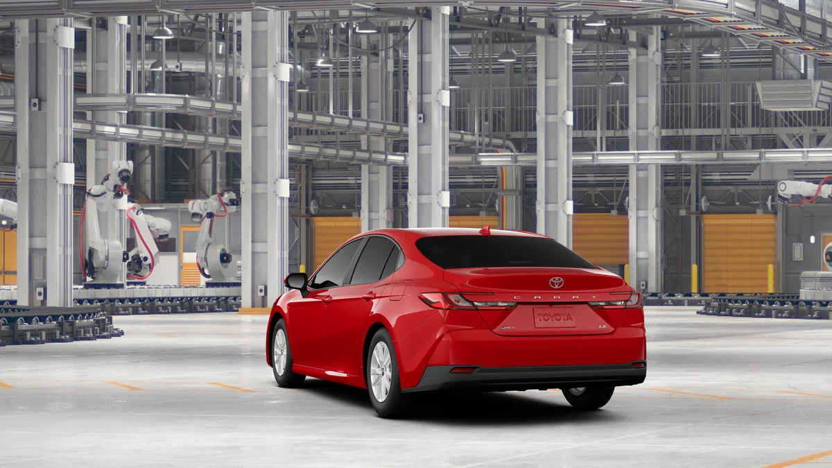 New 2026 Supersonic Red Toyota LE image 7