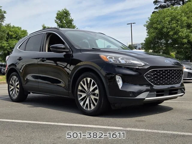 Used 2020 Black Ford Titanium image 7