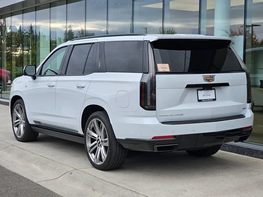 New 2026 Vibrant White Tricoat Cadillac Sport image 3