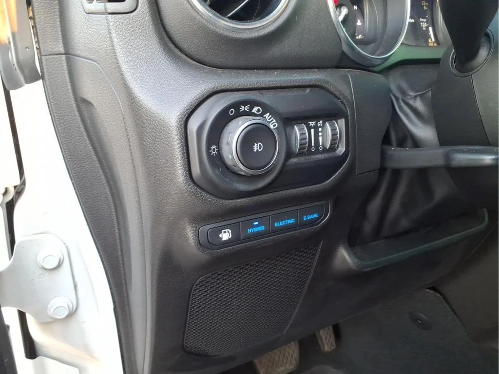 Used 2022 White Jeep Unlimited Sahara 4xe image 19