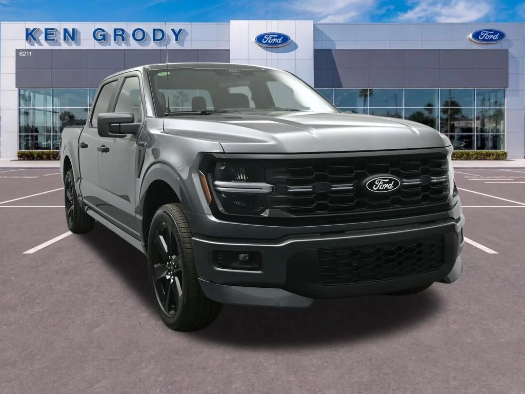 New 2026 Carbonized Gray Metallic Ford STX image 1
