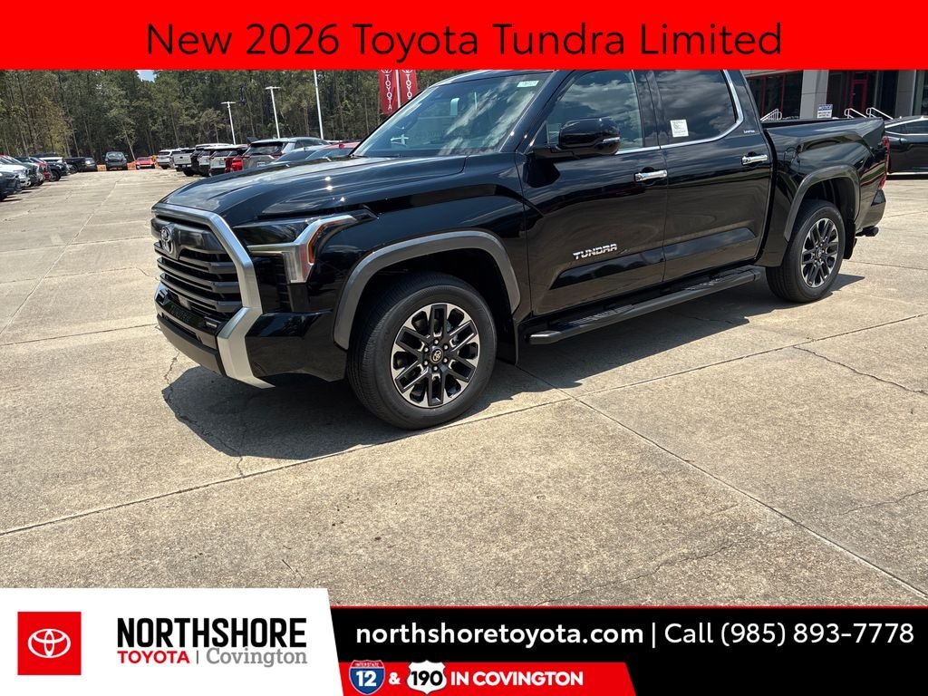 New 2026 Midnight Black Metallic Toyota Limited image 1