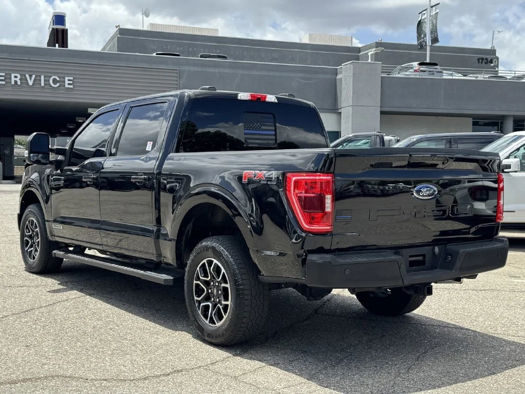 Certified Used 2023 Black Metallic Ford XLT image 4
