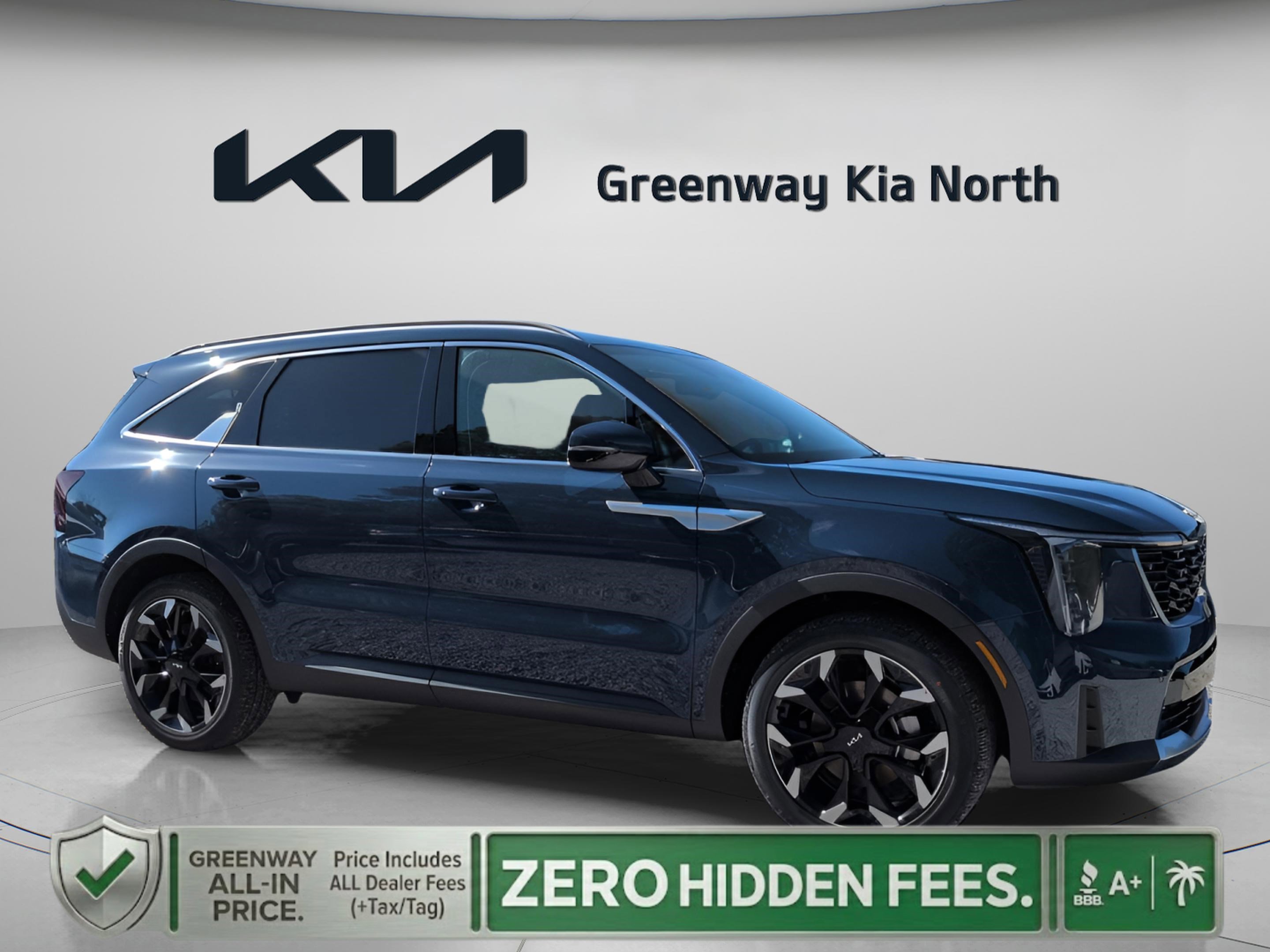 New 2026 Midnight Lake Blue Kia EX image 1