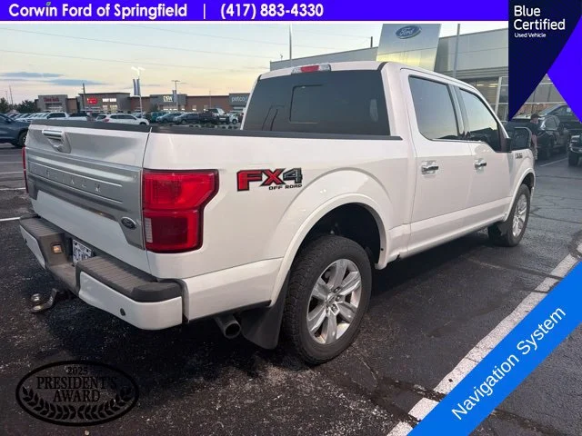 Used 2019 White Platinum Clearcoat Metallic Ford Platinum image 7