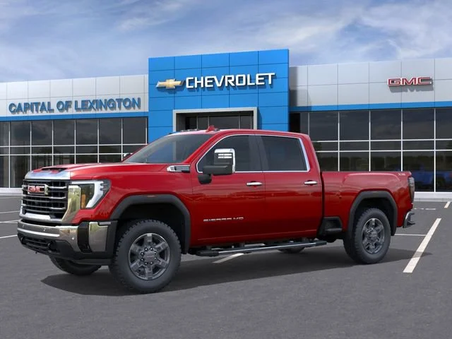 New 2026 Volcanic Red Tintcoat GMC SLT image 2