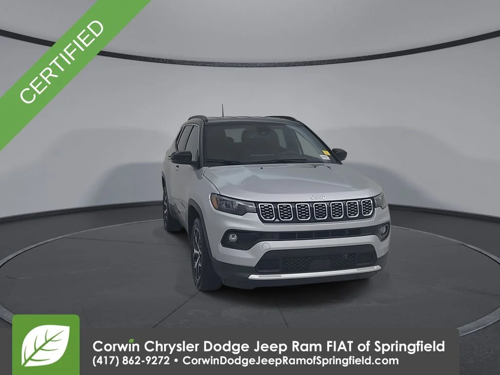 Certified Used 2025 Silver Jeep Limited image 4