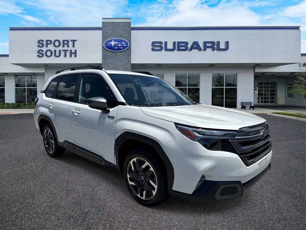 New 2026 CRYSTAL WHITE PEARL Subaru Limited Hybrid image 1