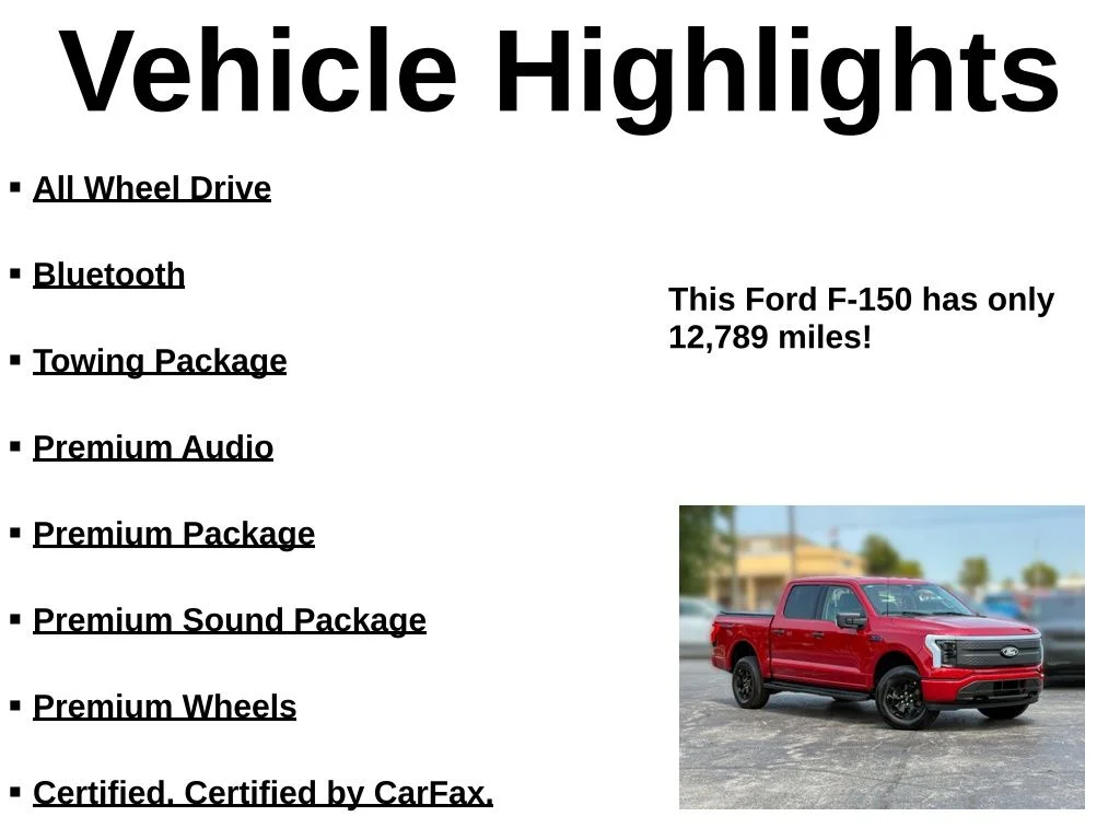 Used 2025 Red Ford XLT image 35