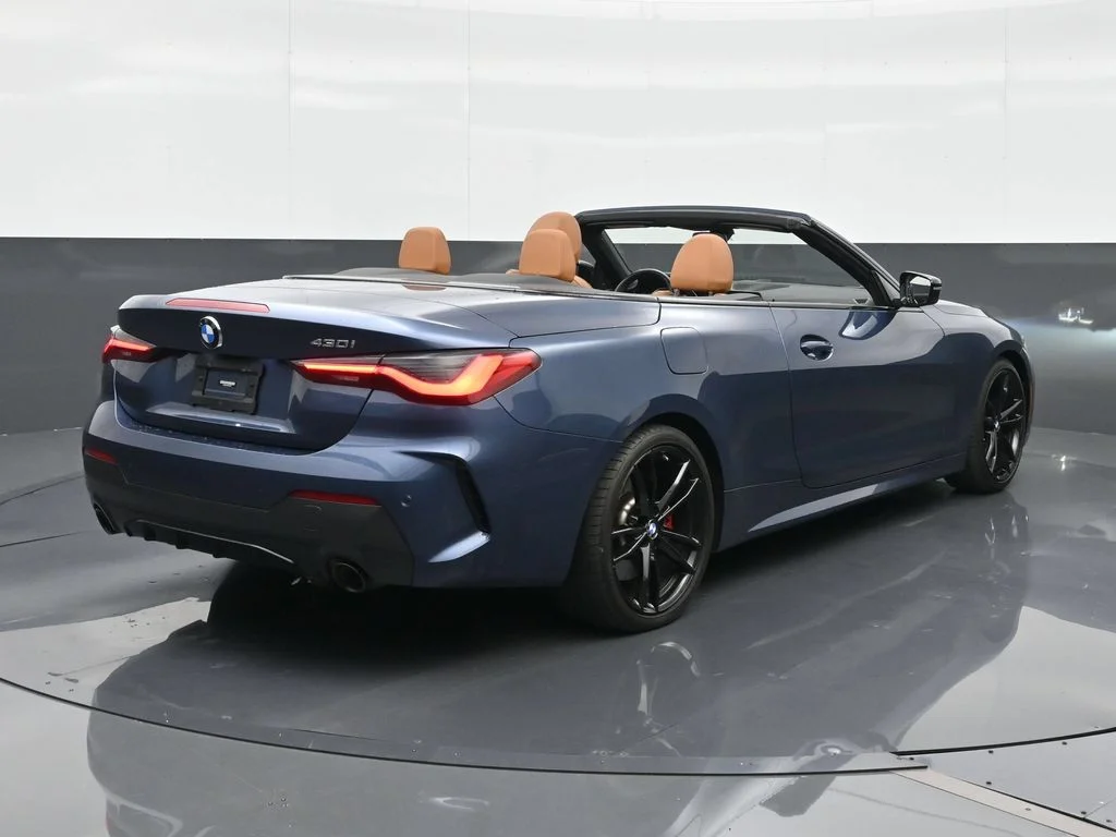 Certified Used 2023 Arctic Race Blue metallic BMW 430i image 5