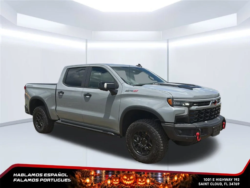 Used 2025 Slate Gray Metallic Chevrolet ZR2 image 8