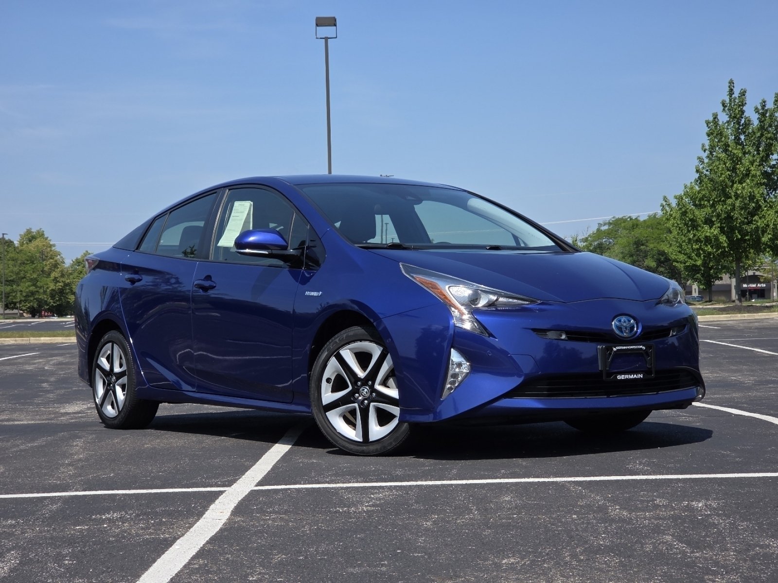 Used 2017 Blue Toyota Three Touring image 2