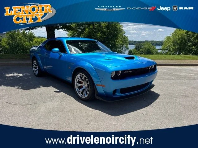 Used 2023 Blue Dodge R/T Scat Pack Widebody image 1