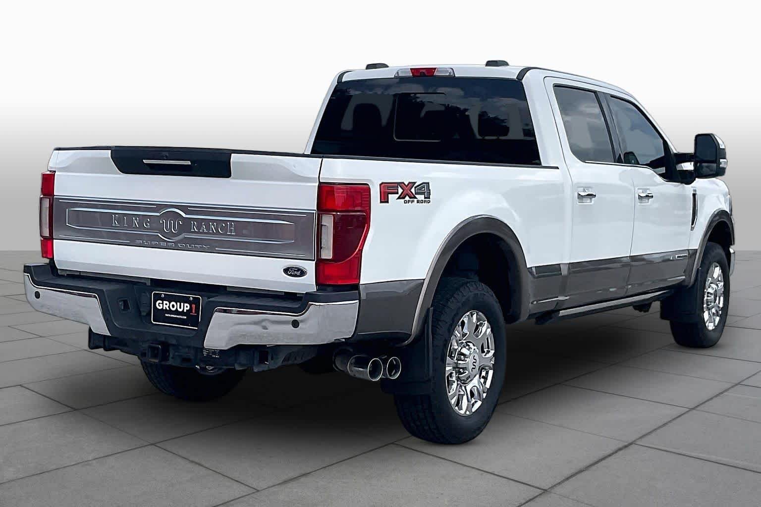 Used 2020 Oxford White Ford King Ranch image 12