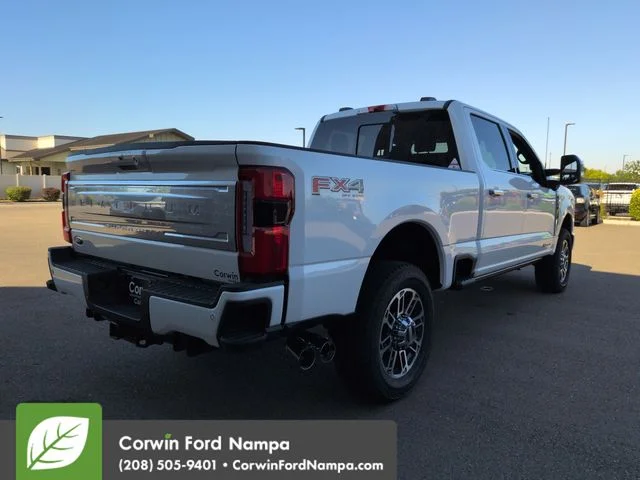 New 2026 Star White Metallic Tri-Coat Ford Platinum image 3