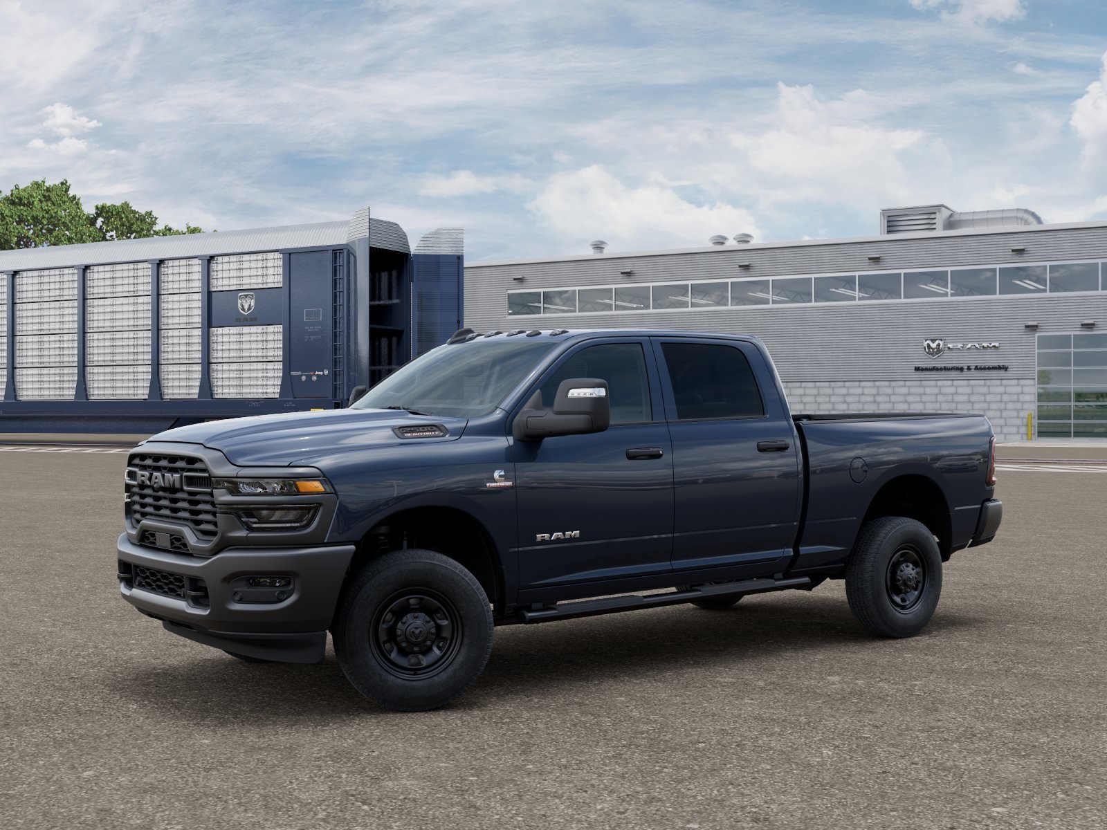 New 2026 Forged Blue Metallic Exterior Paint RAM Warlock image 1