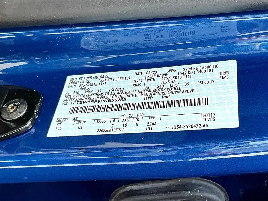 Certified Used 2023 Blue Ford XLT image 20