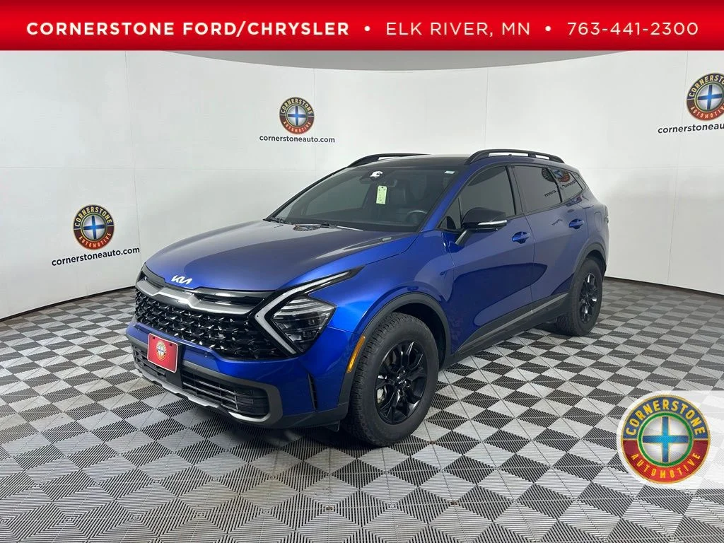 Used 2024 Sapphire Blue Kia X-Pro Prestige image 1