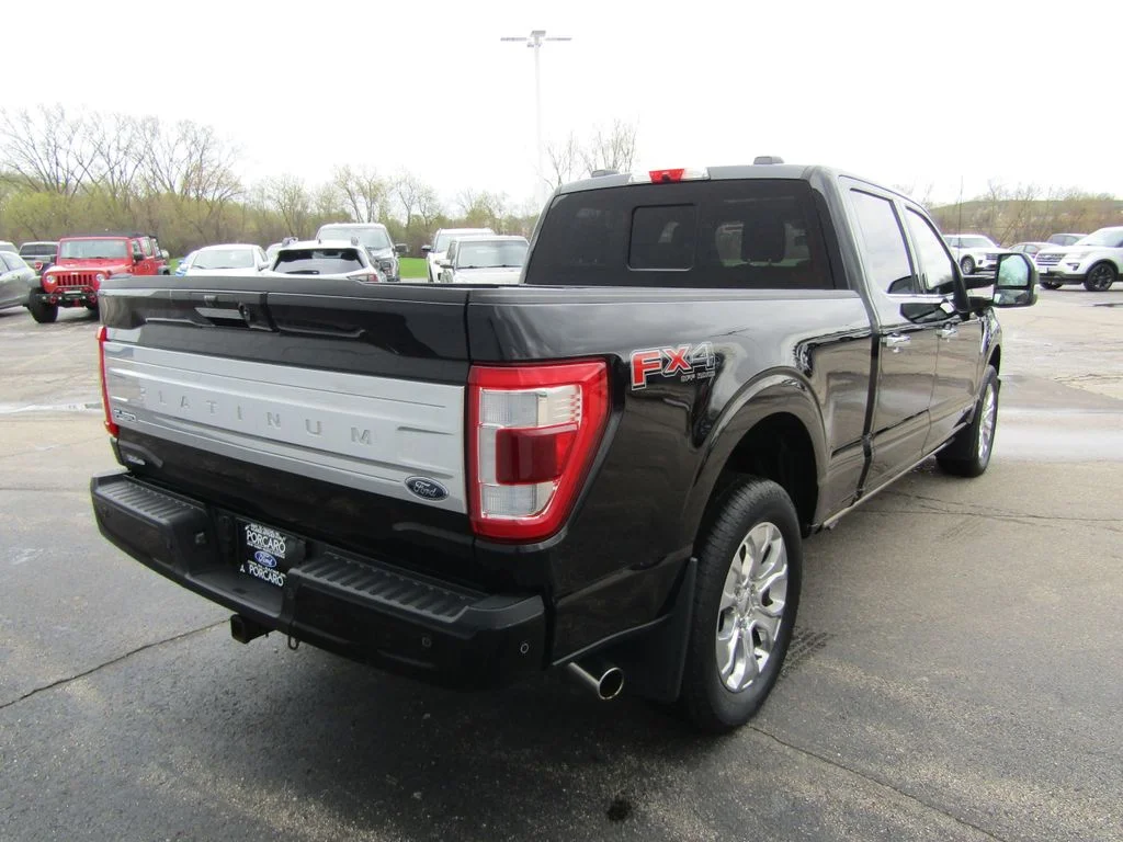 Used 2022 Agate Black Metallic Ford Platinum image 8