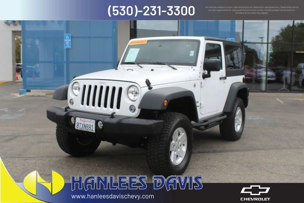 Used 2018 White Jeep Sport image 3