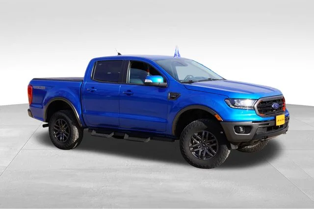 Certified Used 2023 Blue Ford Lariat image 2