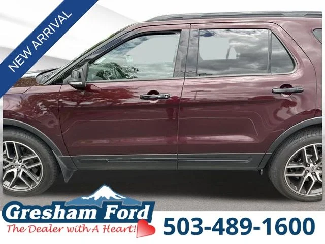 Used 2018 Burgundy Ford Sport image 2