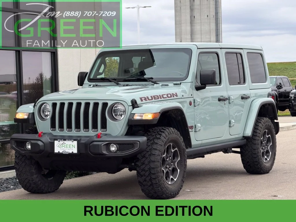 Used 2023 Gray Jeep Rubicon image 1