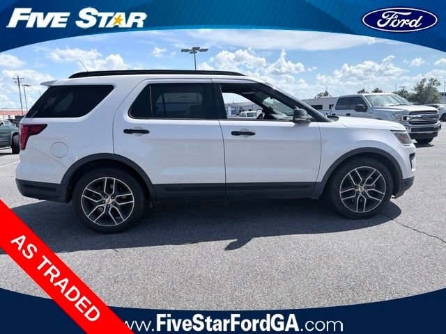 Used 2019 Ford Explorer Sport with VIN 1FM5K8GT4KGA57886 for sale in Warner Robins, GA