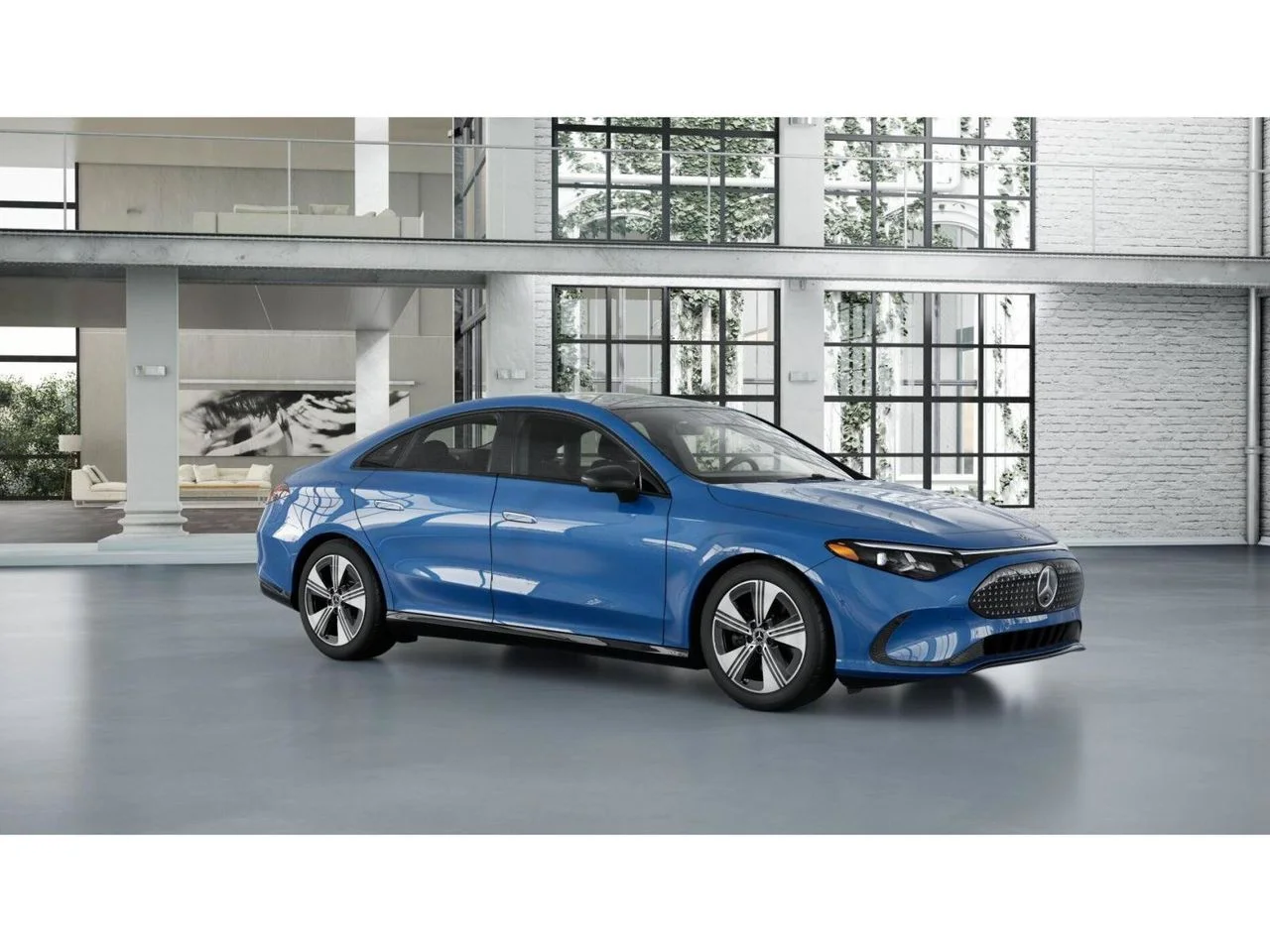 New 2027 Sky Blue Metallic Mercedes-Benz CLA 250+ image 12