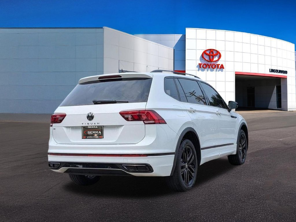 Used 2022 White Volkswagen 2.0T SE R-Line Black image 12