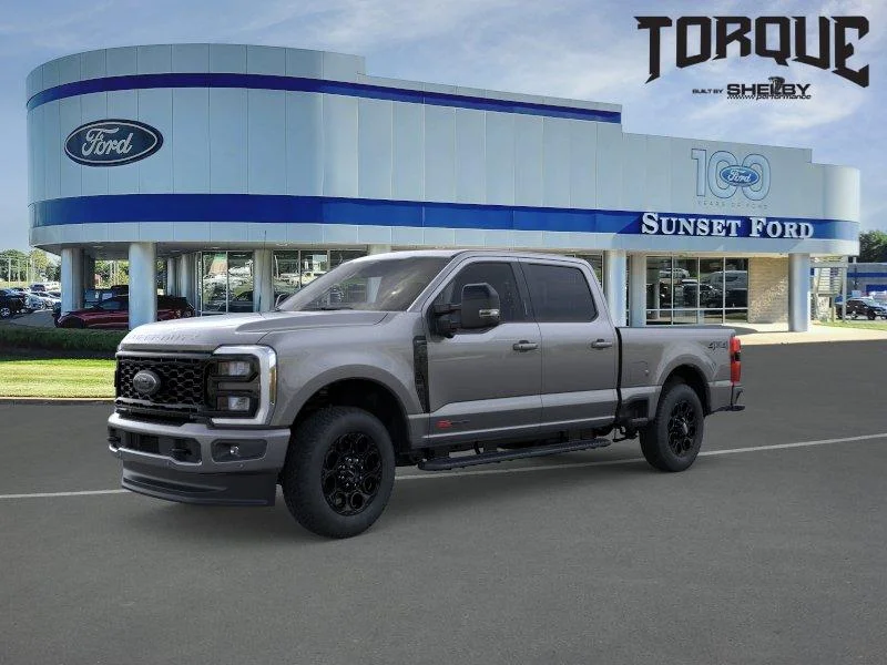 New 2026 Carbonized Gray Metallic Ford LARIAT image 1