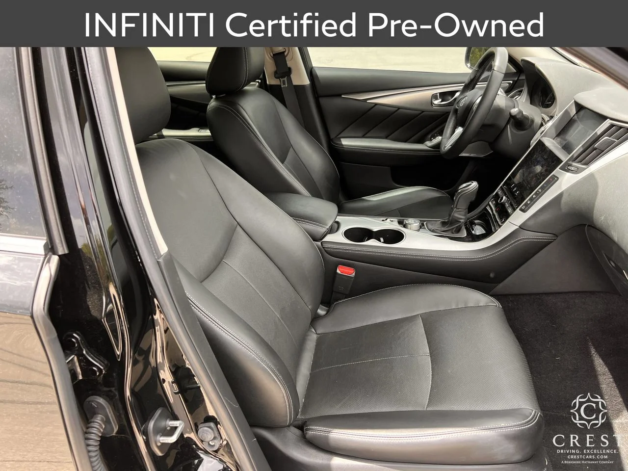 Certified Used 2023 Black Obsidian INFINITI LUXE image 24
