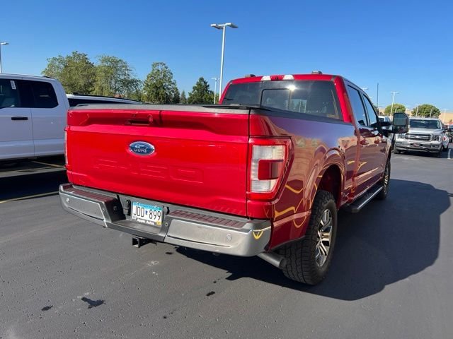 Certified 2022 Ford F-150 Lariat with VIN 1FTFW1ED9NFB53832 for sale in Apple Valley, Minnesota