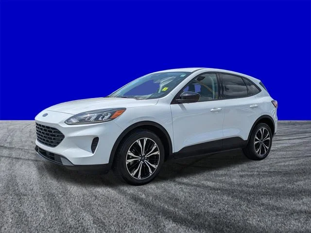 Certified Used 2022 Oxford White Ford SE image 8