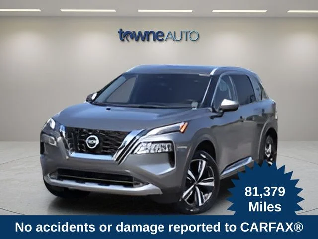 Used 2021 Gray Nissan Platinum image 1