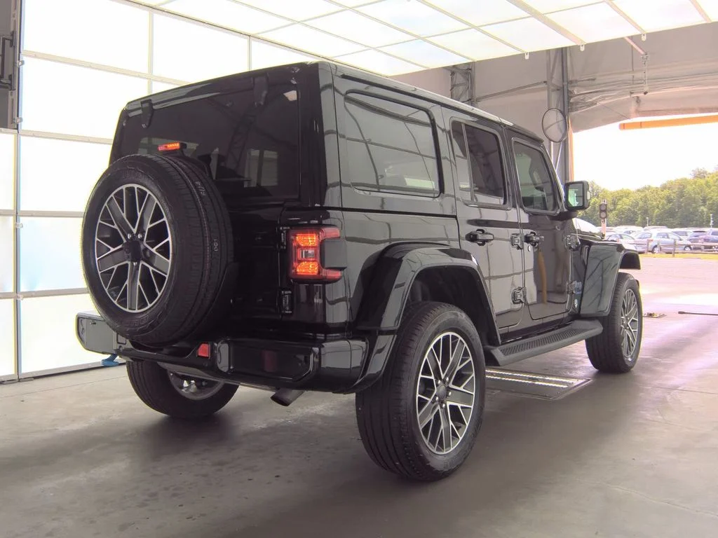 Used 2023 Black Jeep Sahara 4xe image 2