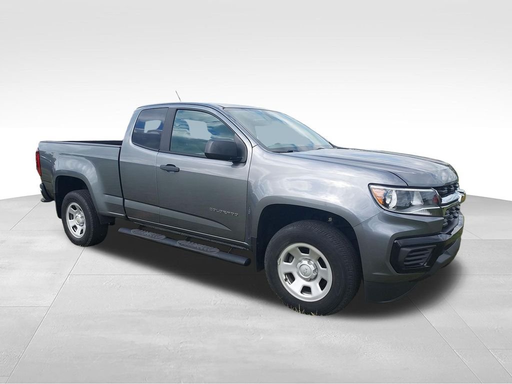 Used 2021 Gray Chevrolet Work Truck image 7