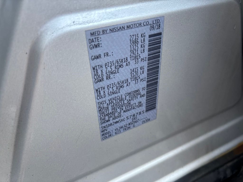 Used 2019 Silver Nissan SL image 14