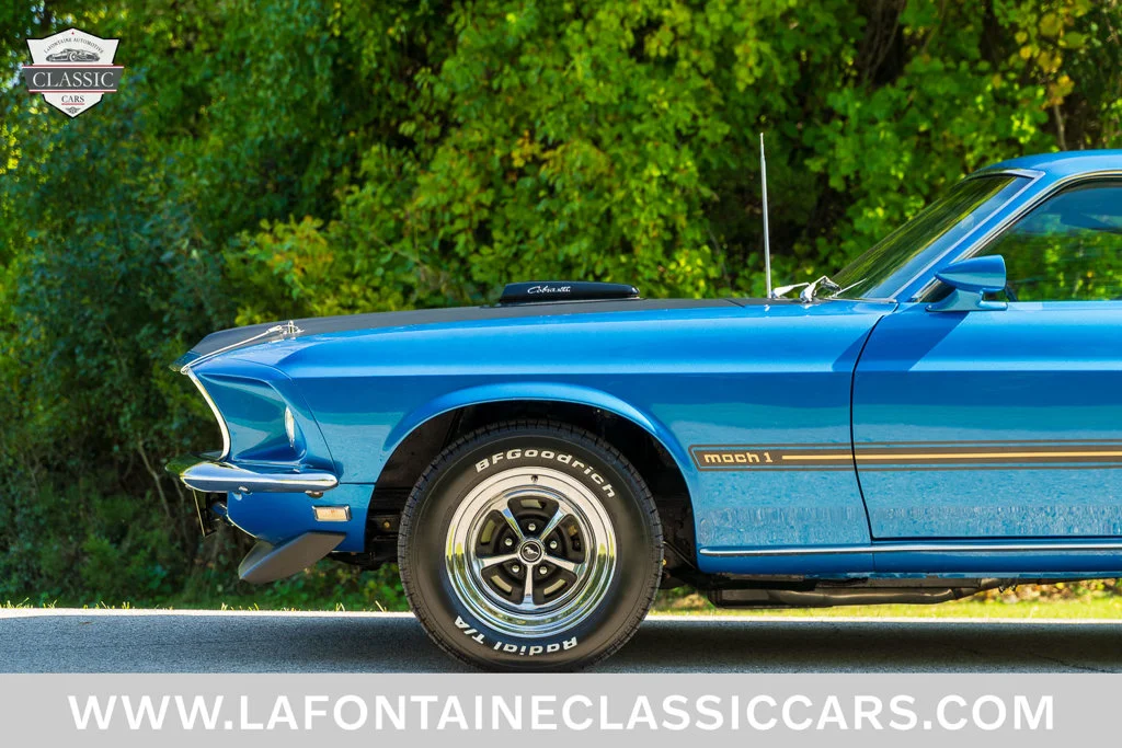 Used 1969 Blue Ford Mach 1 image 46