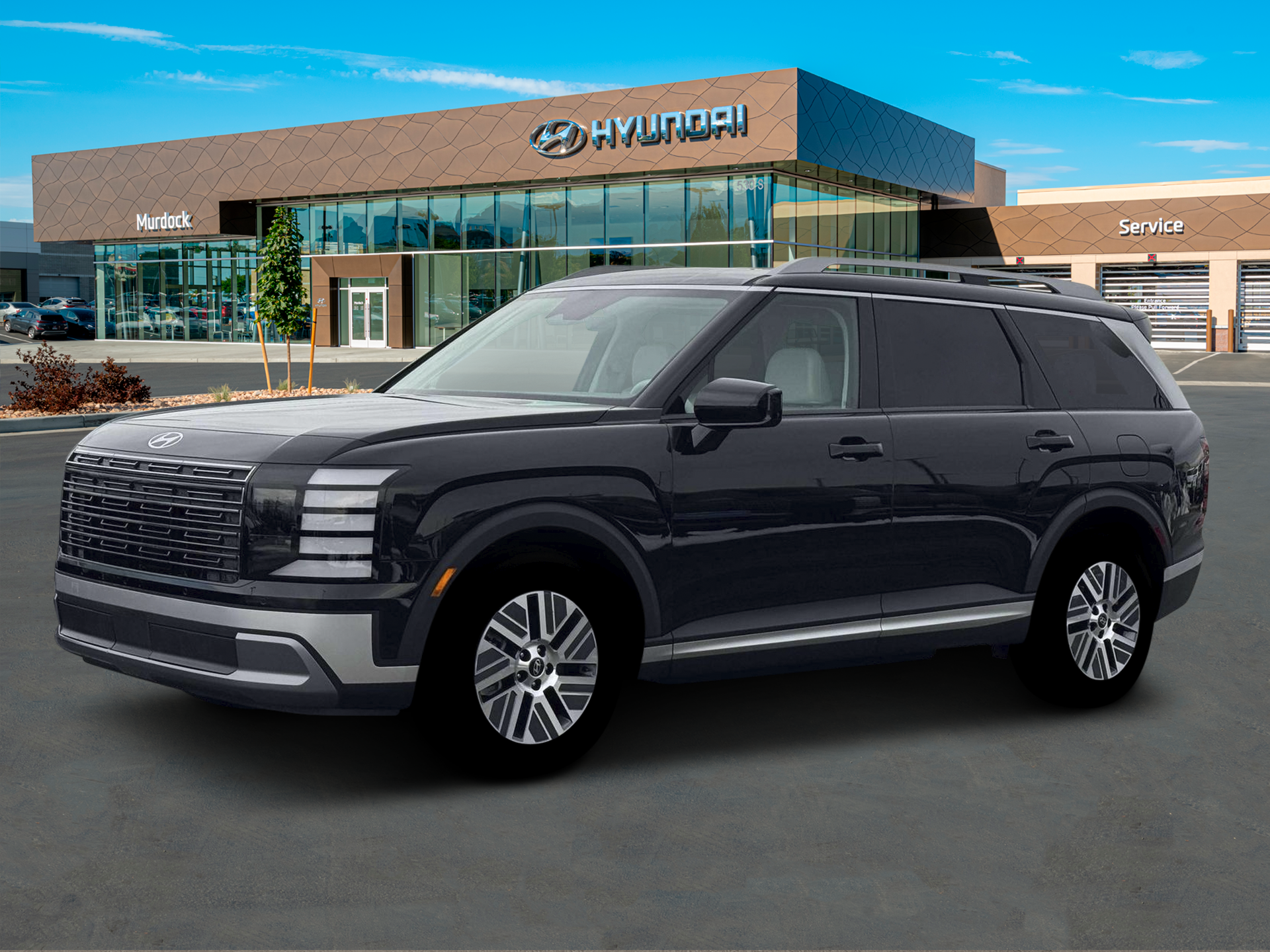 New 2026 Abyss Black Pearl Hyundai SEL 8P image 2