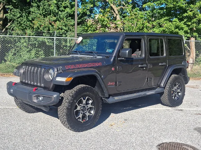 Used 2018 Gray Jeep Unlimited Rubicon image 3