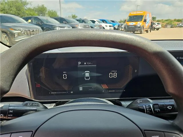 Used 2025 Aurora Black Pearl KIA LX image 14