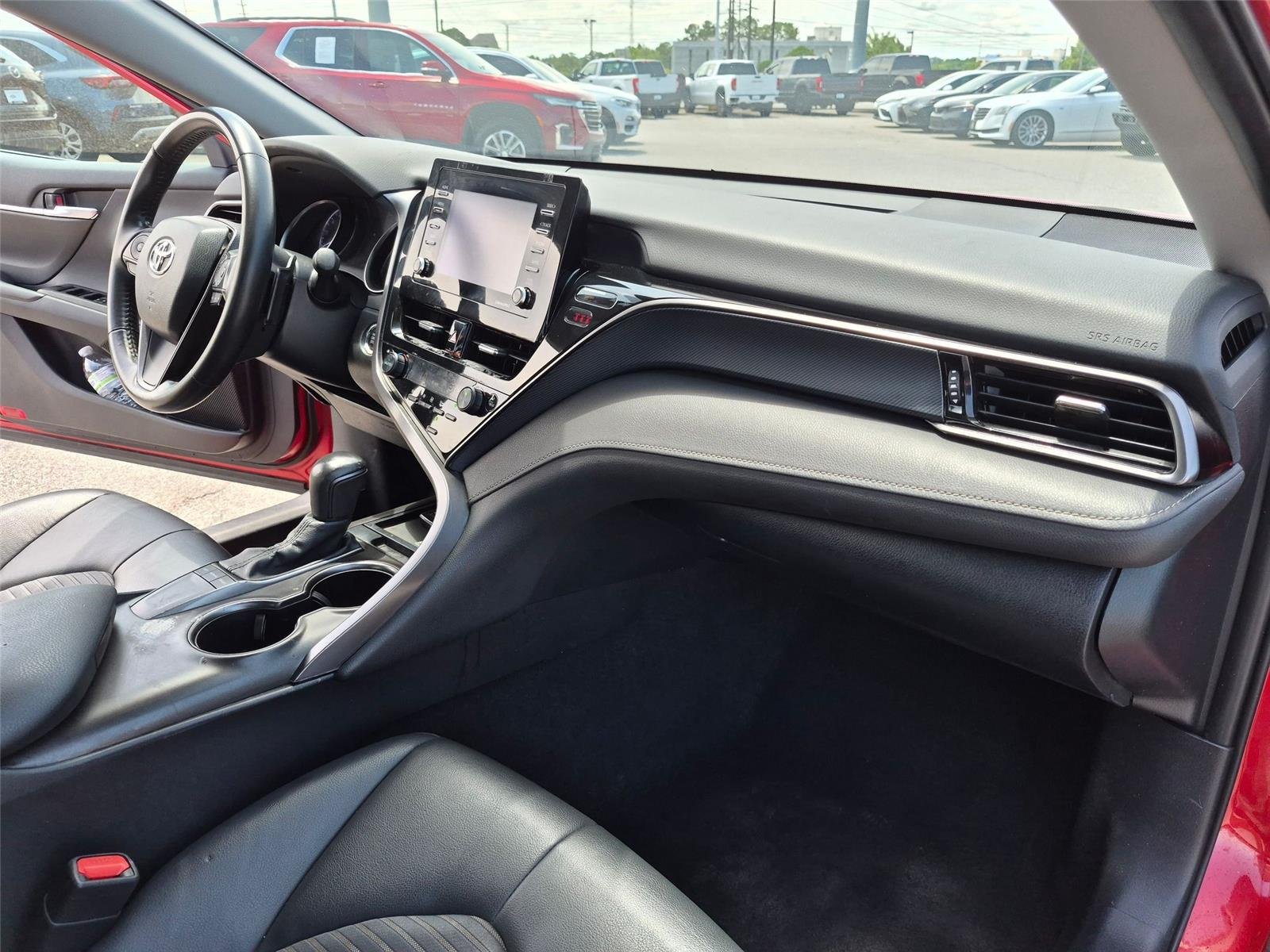 Used 2024 Supersonic Red Toyota SE image 36