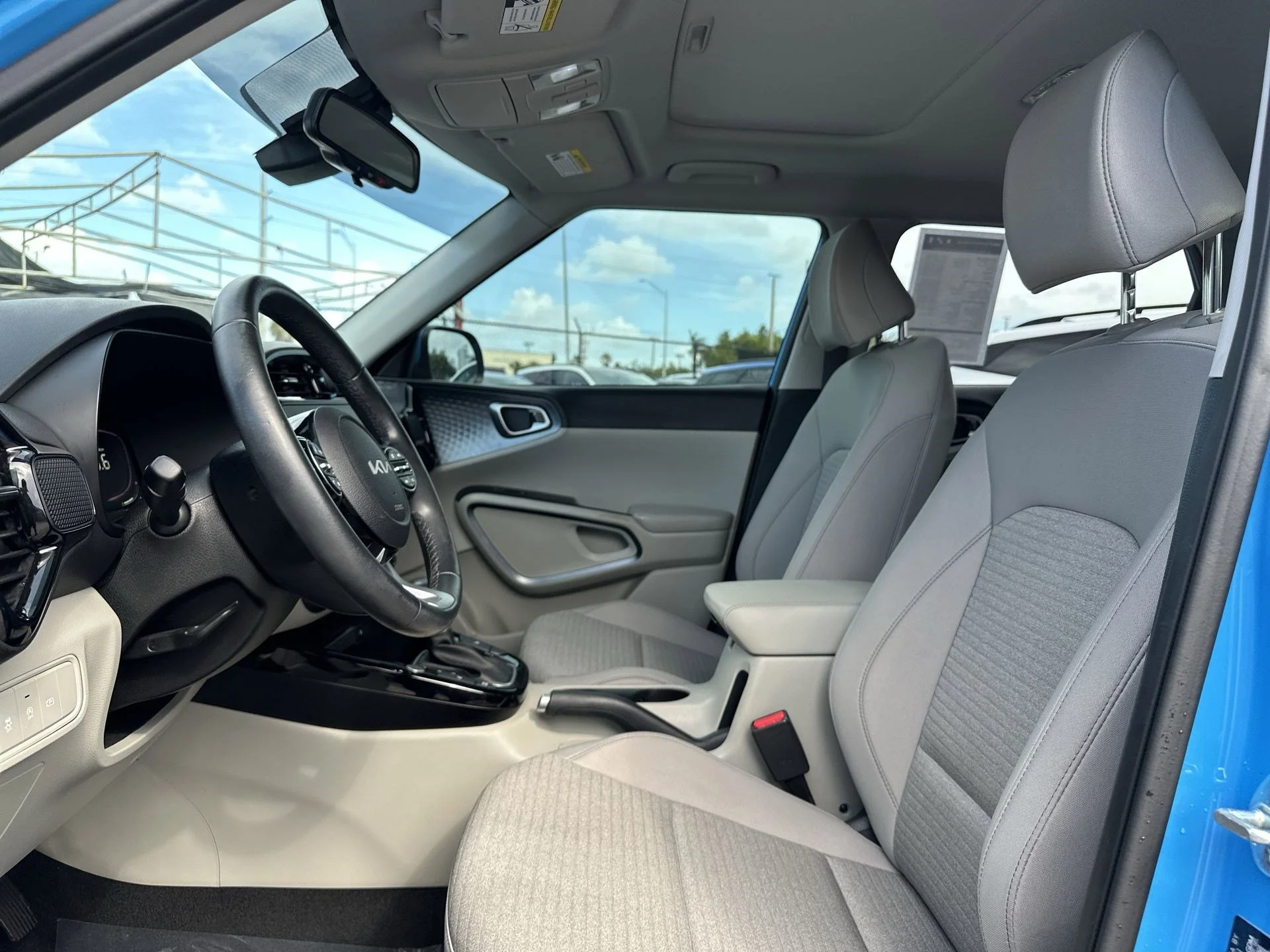 Certified Used 2023 Surf Blue Kia EX image 13