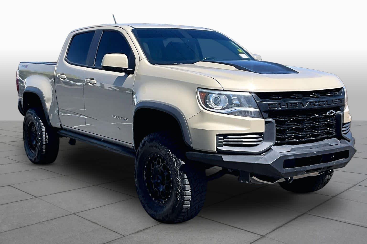 Used 2021 Sand Dune Metallic Chevrolet 4WD ZR2 image 3